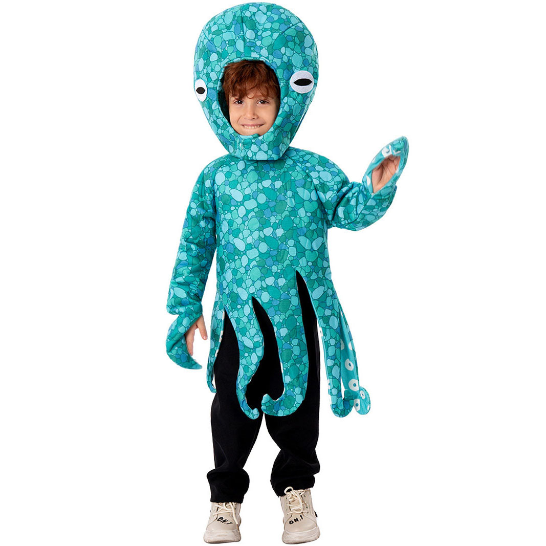 Halloween Party Supplies - Bambini Cosplay Polpo Ragazzi Ragazze Costume