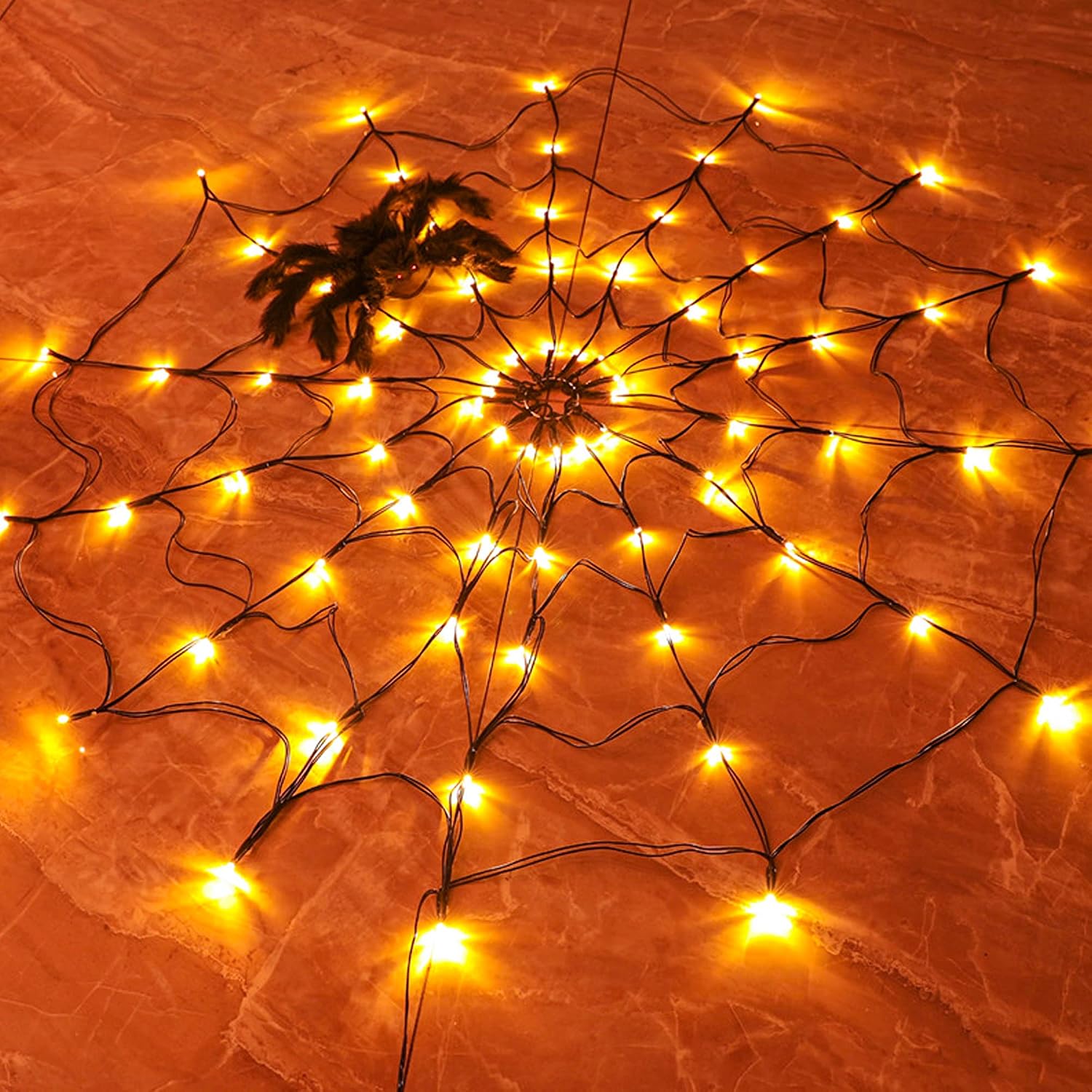 Halloween Led String Lights Orange - 1-4PCS Luci a Stringa LED a