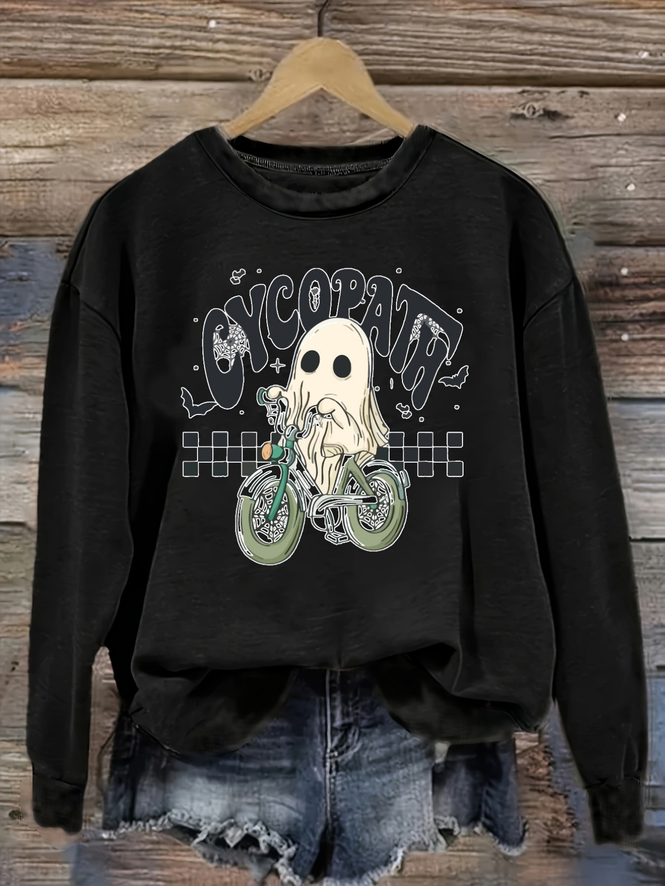 Halloween Costume Adult - Maglietta Casual da Donna a Maniche