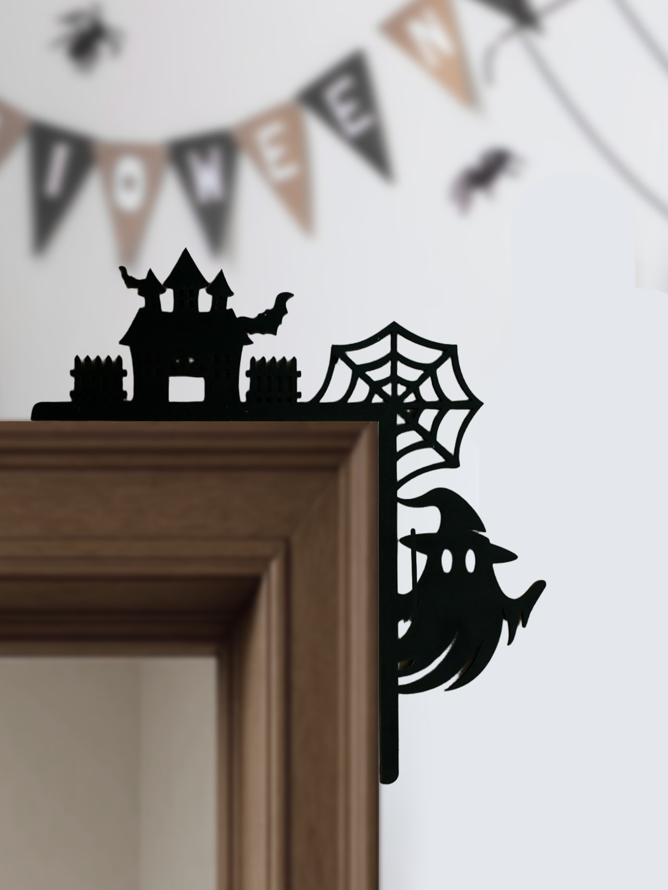 Decorazione angolare per porta - Spider Web Halloween Decoration recensione e prezzo