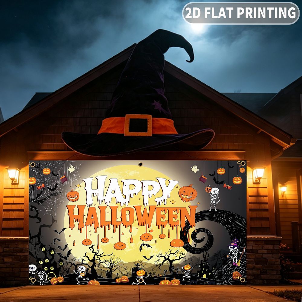 1 pezzo di striscione piatto 2 - Halloween Skeleton Decoration recensione e prezzo