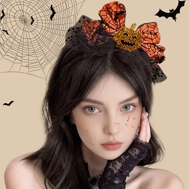1 Pezzo Fascia per Capelli con - Spider Web Halloween Decoration recensione e prezzo