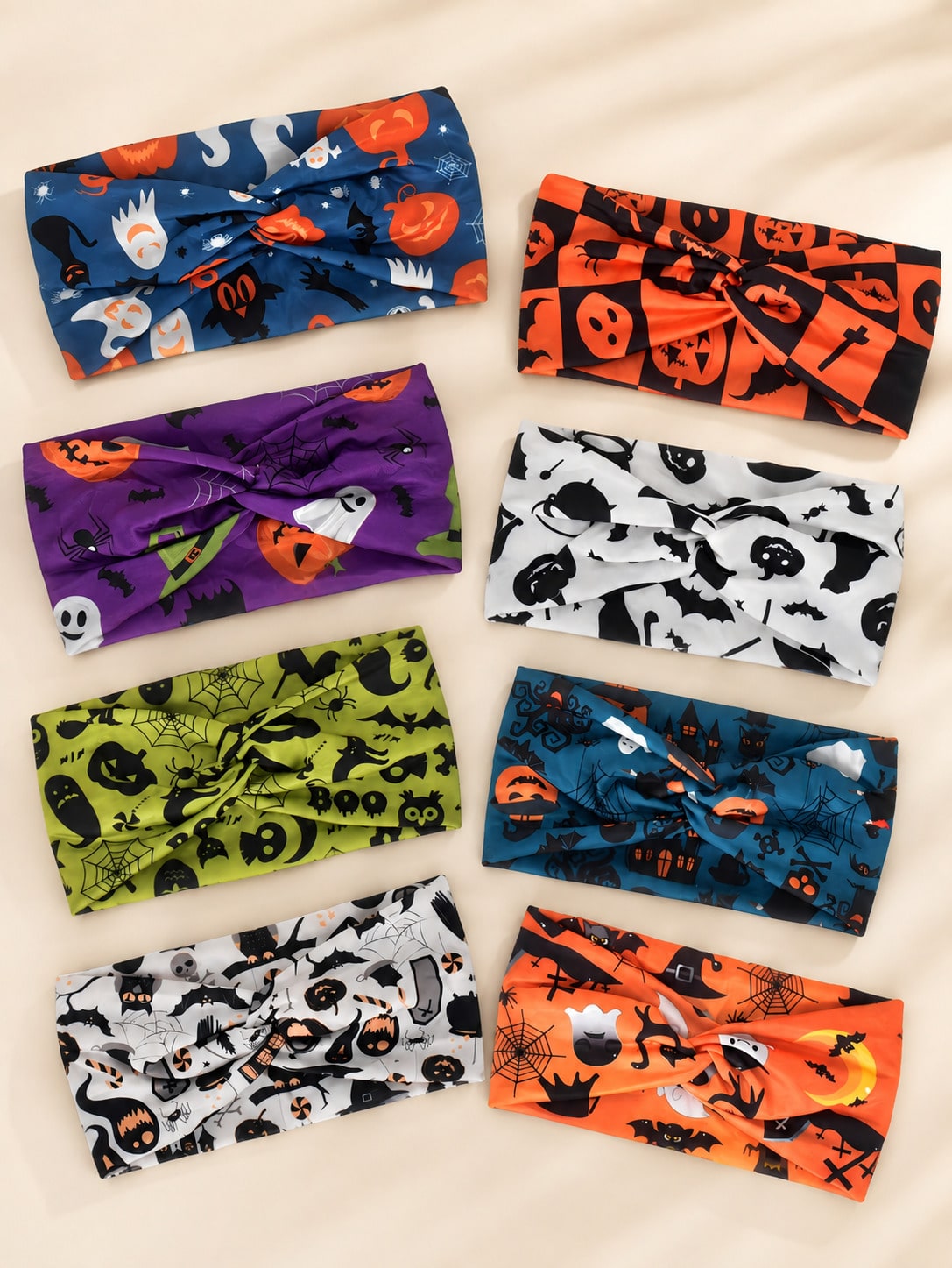 8/4/1 Pezzi: fasce per capelli - Spider Web Halloween Decoration recensione e prezzo