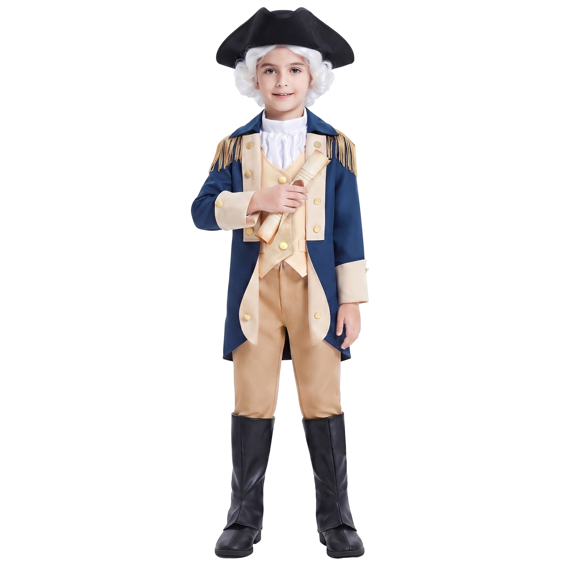 Costume da George Washington p - Halloween Costume Kids recensione e prezzo