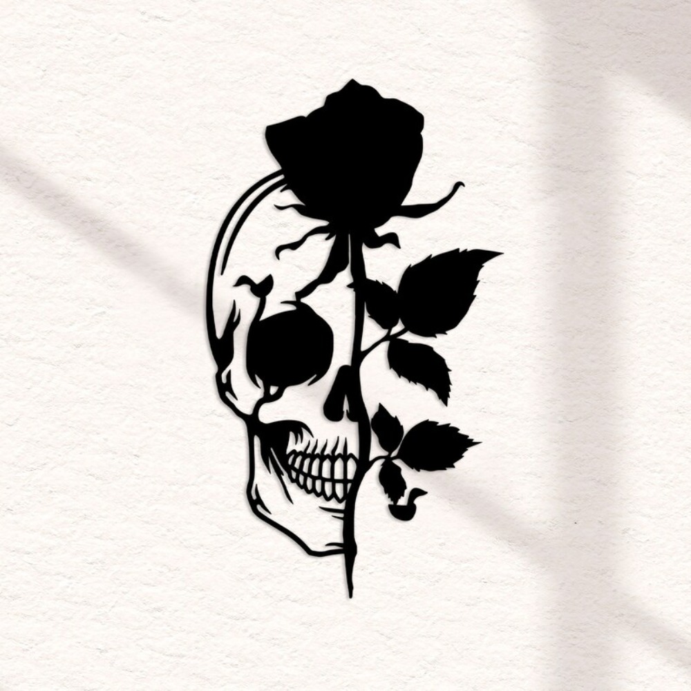 Decorazione da Parete in Metal - Halloween Skeleton Decoration recensione e prezzo