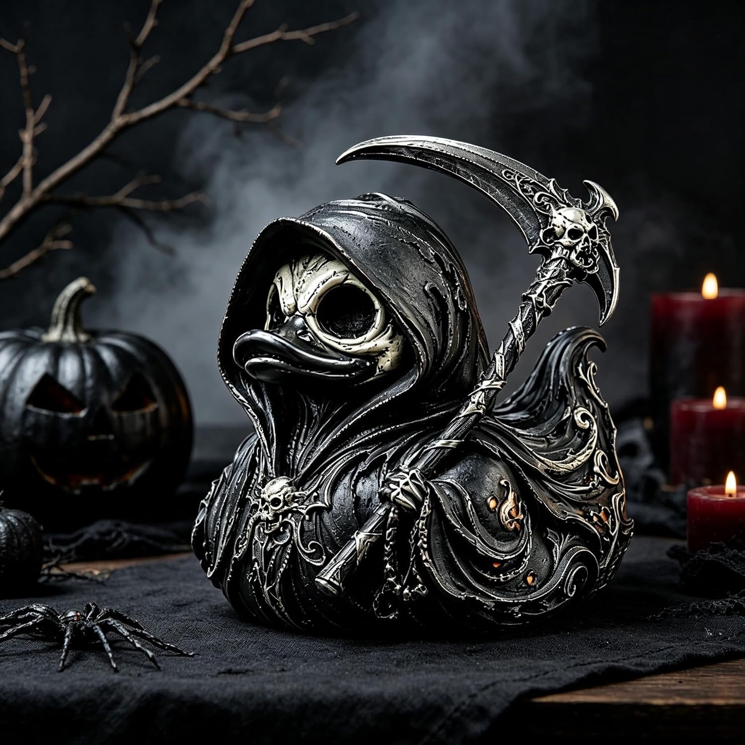Anatra Gotica da Collezione Gr - Halloween Skeleton Decoration recensione e prezzo