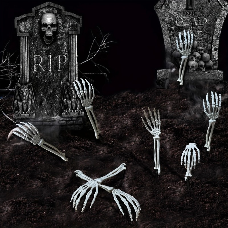 1-6PCS Halloween Scheletro Dec - Halloween Skeleton Decoration recensione e prezzo