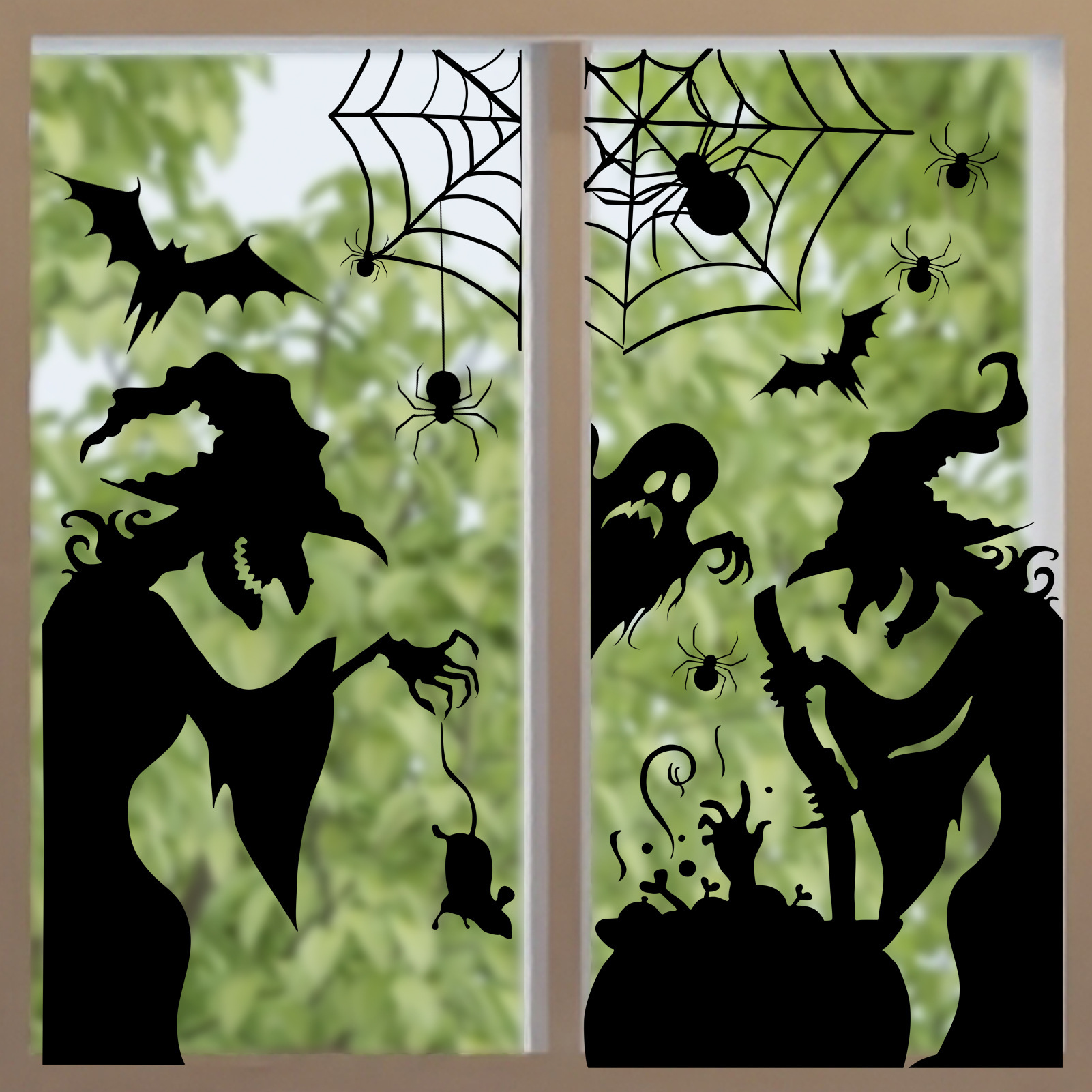 Adesivi elettrostatici per fin - Spider Web Halloween Decoration recensione e prezzo