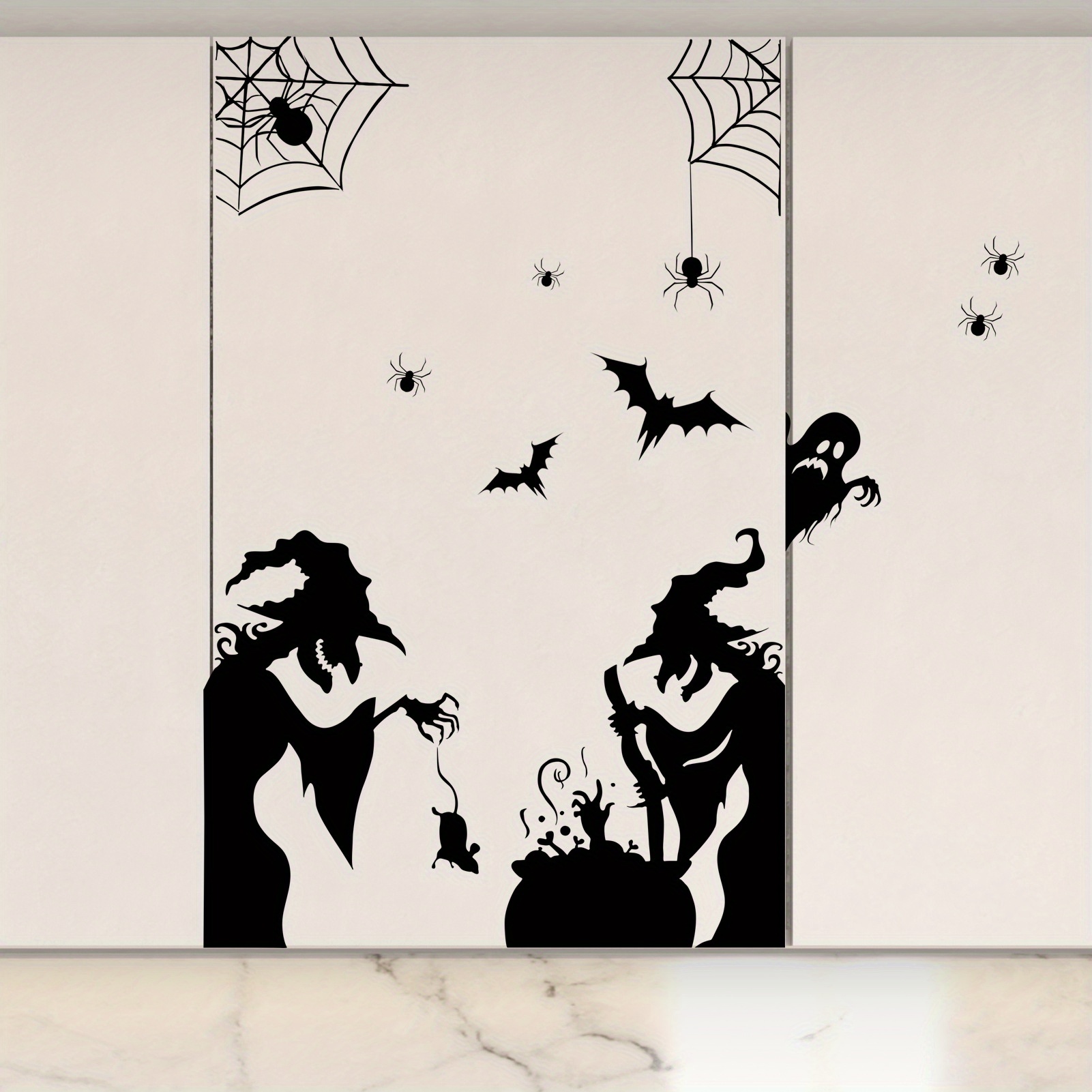 Adesivi elettrostatici per fin - Spider Web Halloween Decoration recensione e prezzo