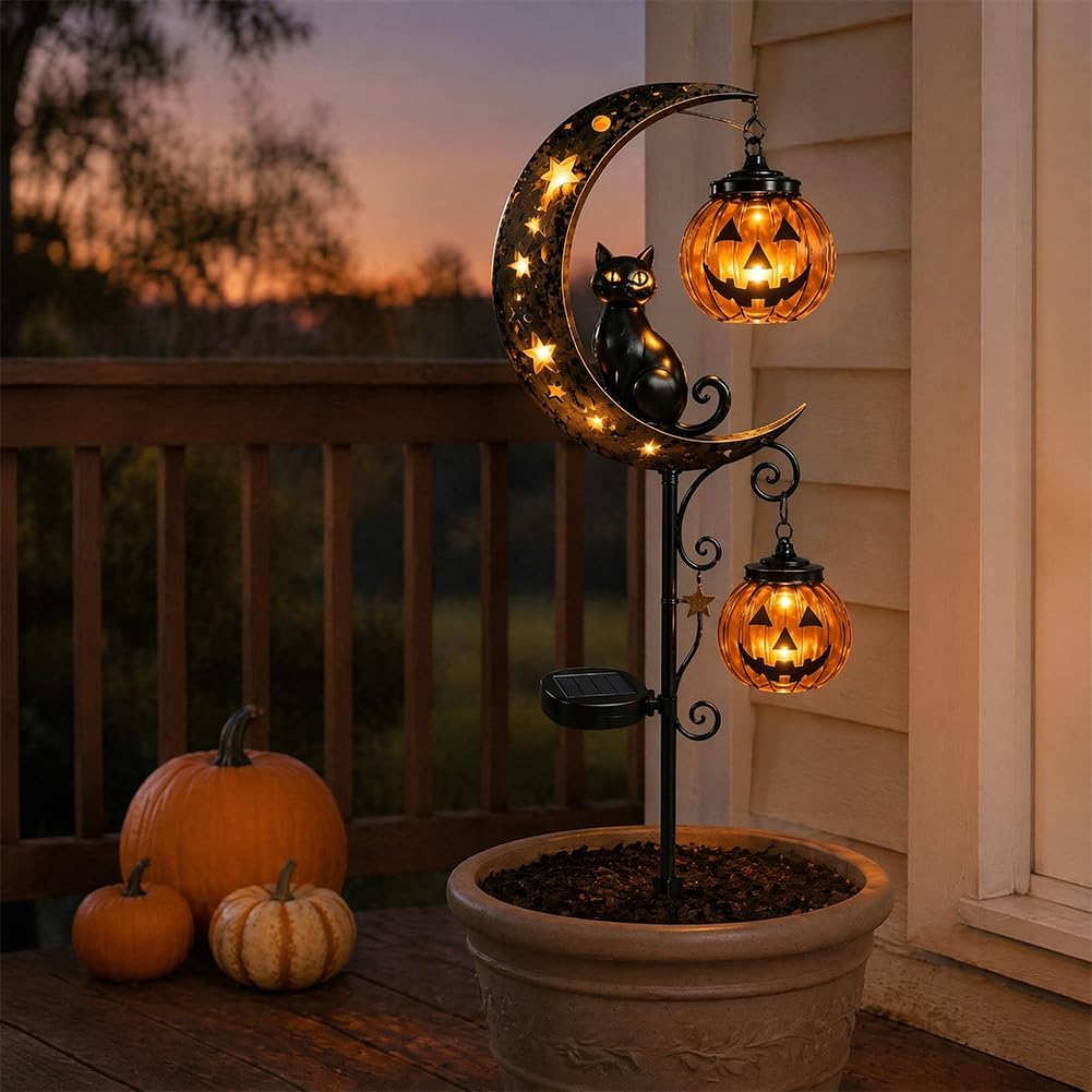 Luce Solare da Giardino a Form - Pumpkin Lantern Halloween recensione e prezzo