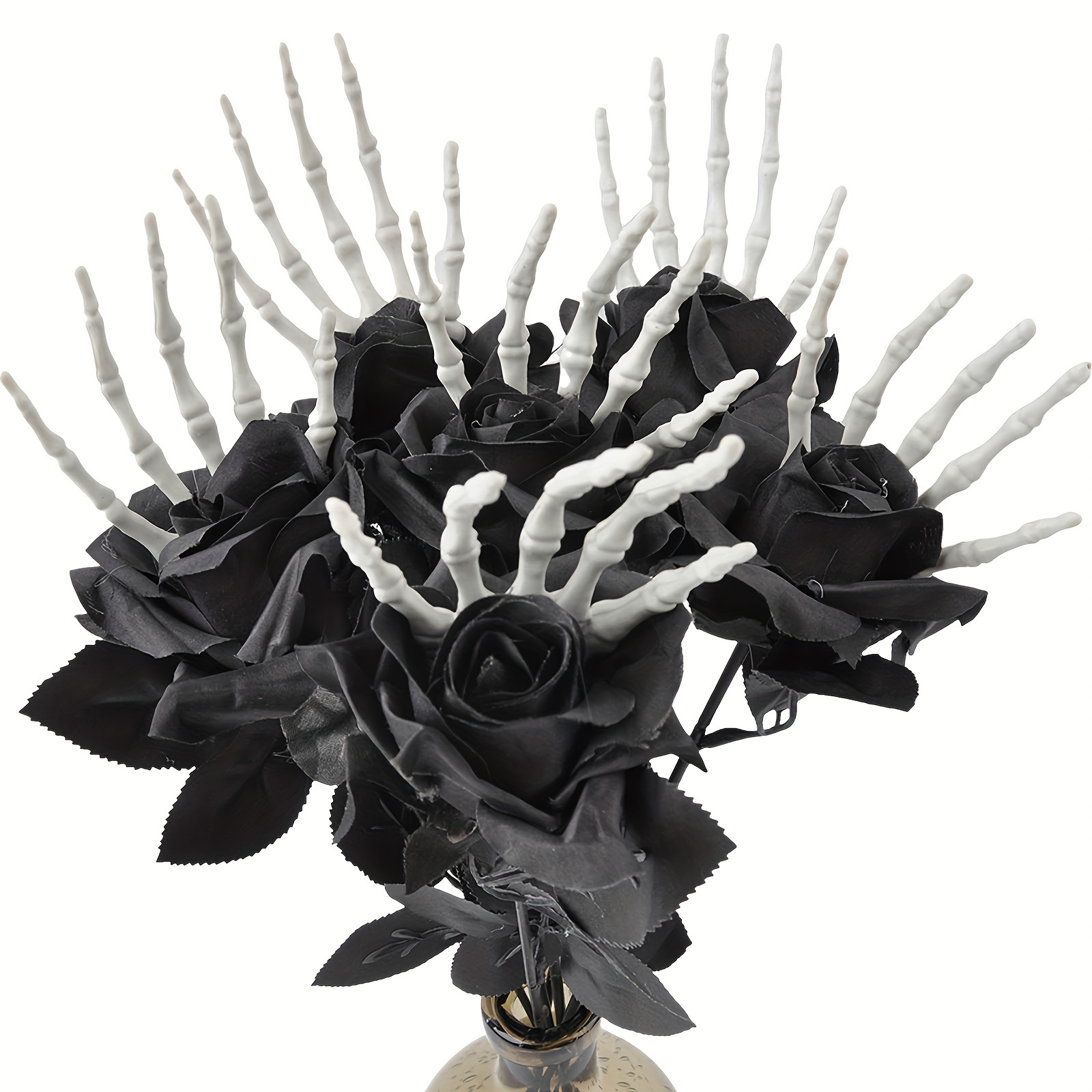 Rose artificiali nere di plast - Halloween Skeleton Decoration recensione e prezzo