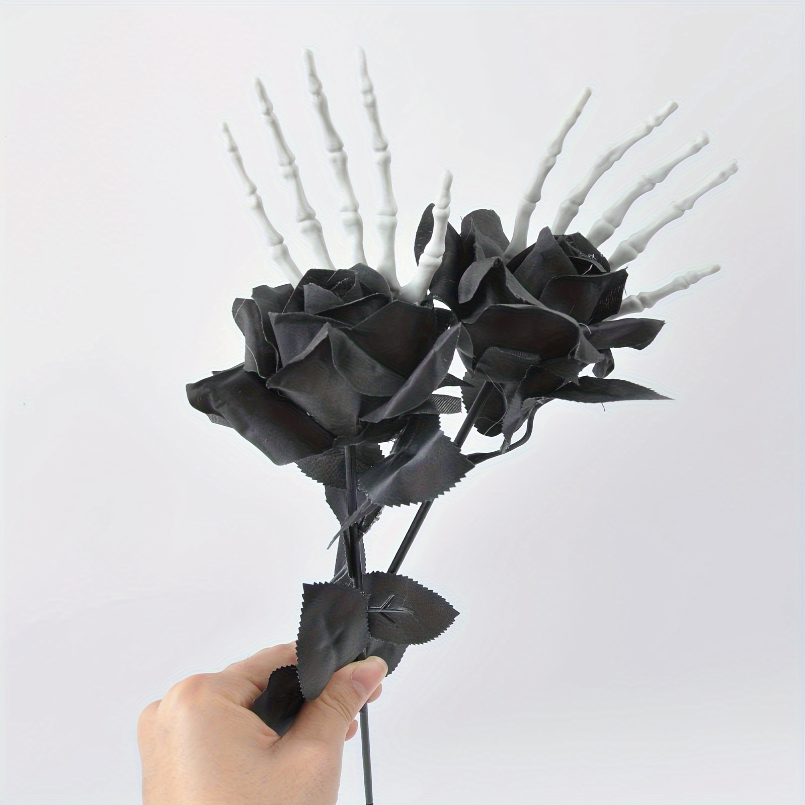 Rose artificiali nere di plast - Halloween Skeleton Decoration recensione e prezzo
